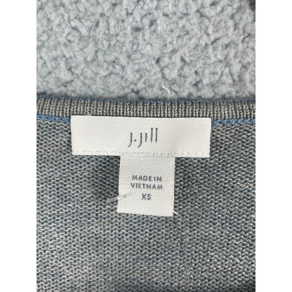 J. Jill Women's Long Sleeve Lightweight Sweater Top Nightsky Size XS NWT - Picture 3 of 9